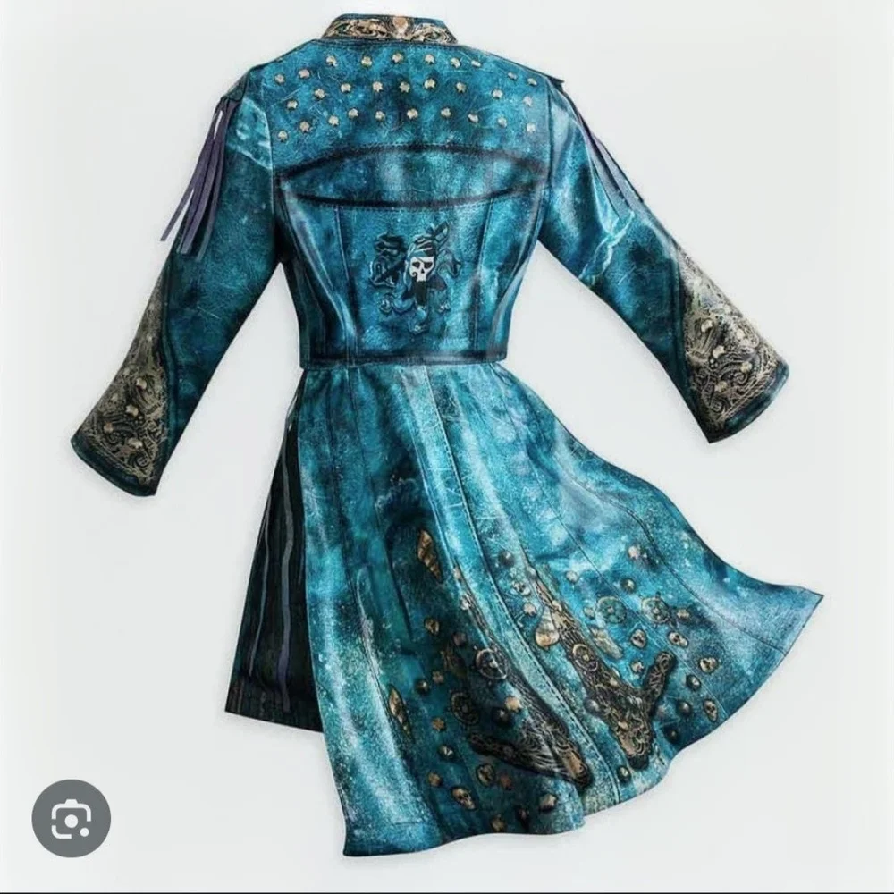 Disney Pirate Costume - Teal and Black - Picture 2 of 2